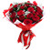 красные розы с гипсофилой. Румыния