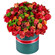 композиция из роз и хризантем в шляпной коробке. Румыния